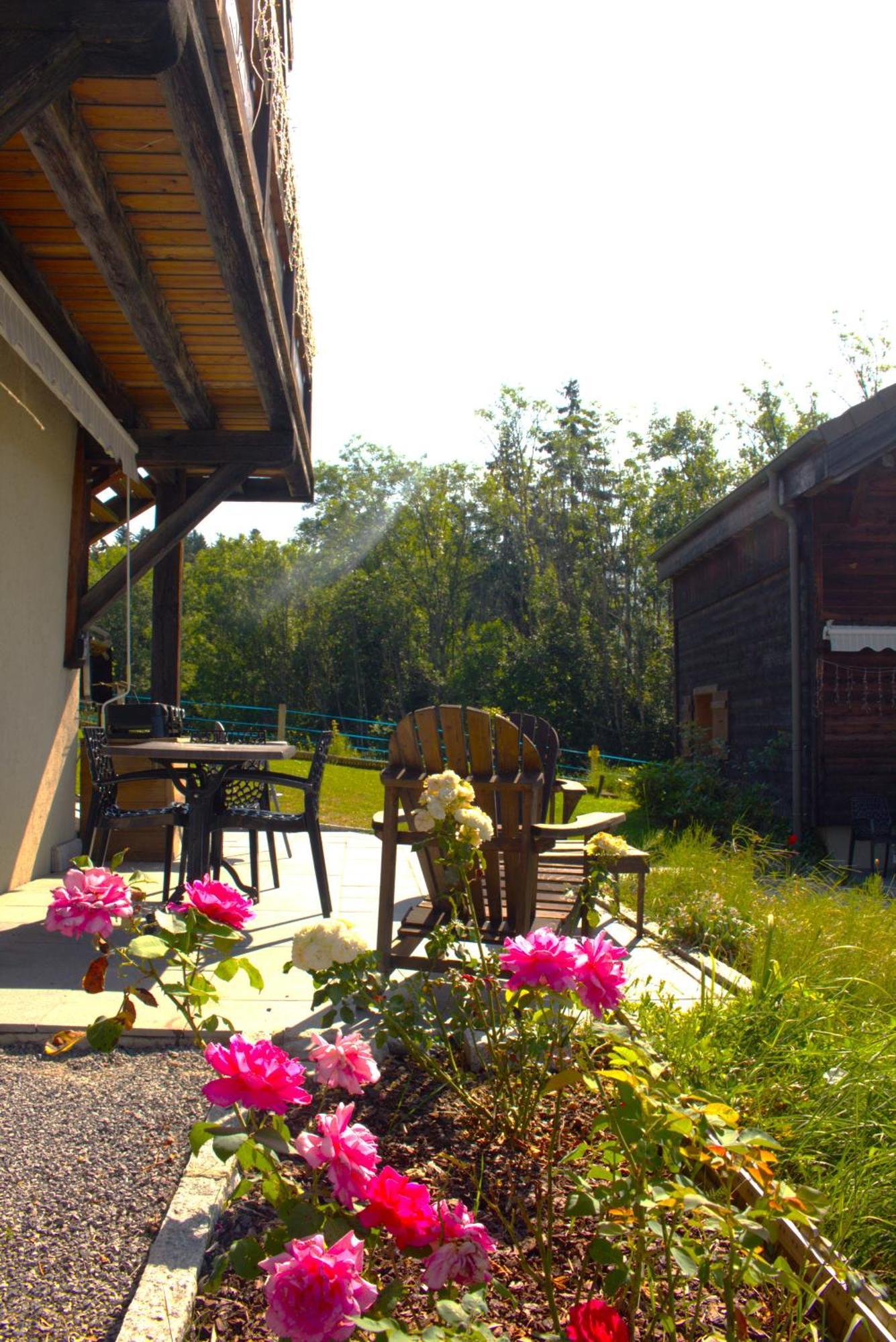 Les Chalets De Ludran Viuz-en-Sallaz Exterior foto